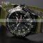 Shark Army Mens Army Green Nylon Quartz Military Sport Analog Watch