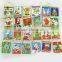 2015 new design hot sell customized cute stanta greeting card & christmas card