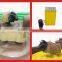 Large Interactive Game Mechanical Rodeo Bull With Inflatable Mattress For Amusement Park