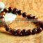 Latest design beads bangle jewelry natural ice tiger's-eye stone bracelet