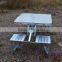 Modern Table And Chair Set Metal Outdoor Cheap Dining Room Camping Plastic Folding Table