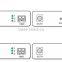2KM hdmi over fiber Extender with RS232 Up to 1080P@60Hz
