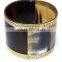 water buffalo/cow jewelry Horn bangle with brass fashion jewelry handmade in india new design