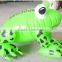 Inflatable frog toys for kids play, inflatable animals toys with customized logo for pormotion