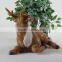 Custom plush unstuffed giant size deer outdoor large christmas decorations