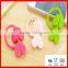 Food and cable winder wrap silicone tie in love heart shape