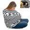 4 in 1 Stretchy Carseat Canopy Privacy Nursing Cover Baby Car Seat Cover