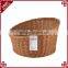 Wholesale in bulk bevel round shape fruit storage basket bread display