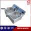 GRT - E20C commercial 2 tank deep fryer