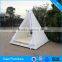 Home Rattan Furniture Pyramid Shape Bedroom White Mesh Bed