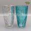 Chinese Manufacturing Silver Sprayed Art Glass Vase