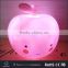 apple smile outdoor car decoration night led lamp