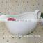 Stocked tableware wholesale ceramic sauce boat