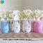 glass Mason drinking jars metallic Effect