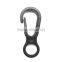 Plastic Glove Hook, POM Plastic Hook, Small Size Plastic Hook For Glove, 34mm Black Plastic Hook