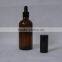 20ml 30ml 50ml 100ml amber glass dropper bottle amber empty essential oil bottle with dropper