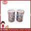 Fruit Flavor Sour Chewy Milk Candy PVC Jar Package