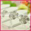 wholesale fashion white elegant flower hair decoration chain with rhinestone for wedding decoration in bulk WHD-035