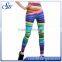 Milky Silk Women's Leggings 92%polyester 8%spandex 2017 KX013