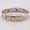 High end steel Italian charms elastic bangle mens magnetic Italy charms bangle fashion brand Italian link bangles