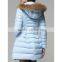2015 New Design Lady Down Jacket With Fur Hoody
