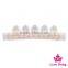 Wholesale Cheap Plain Pearl Printed Adjustable Newborn Baby Girl Hair Accessories Skinny Elastic Princess Headband