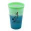 USA Made 20 oz Cool Color Changing Stadium Cup - changes color with ice cold liquids, BPA-free and comes with your logo
