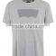 100%Cotton crew neck men t shirt wholeslae custom logo printing t shirt 2016