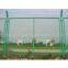 PVC coated wire mesh fence system