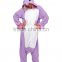 Promotional halloweenn costumes animal unicorn inflatable costume onesie pajamas