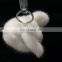 Wholesale Real Mink fur Ball Keyring Cute Rabbit Modelling Bag Keychain
