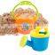 Plastic summer toy mini sand beach toy bucket set for kids