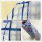 2016 best selling non-woven printed organza gift wrap glitter dot printed fabric roll