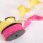 high quality gift bownot wrapping ribbon colorful organza gift packing ribbon