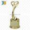 Custom design mini oscar gold metal toy trophy for children