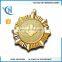 Newest fashion customized metal wedding anniversary souvenir coin