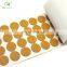 self-adhesive furniture protector selg- glue dots cork protector pad sticky round furniture cork protective pad