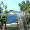 Stainless Drawbench Or Polish LED Color Waterfall Swimming Pool Fountain