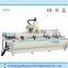 Application for Aluminum  door window. Work stations Milling Machine