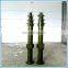6m silver  manual mechanical winch telescopic mast for ham radio tower