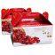 China Custom Foldable B Flute Corrugated Paper Boxes for Fruits Packaging