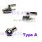 MINI Ball valve Stainless steel Handle 1/8 1/4 3/8 1/2 to 7mm 10mm 8mm 12mm Pipe Pagoda adapter female male 304 2 way ball valve