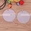 polyester felt car air freshener with opp bag