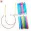 2.75-10MM Multi-function aluminum circular knitting needles set for crocheting