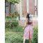 Girls' Dress 2020 Summer Cotton Ruffles Hollow Children Clothes Dress