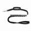 Bungee Dog Leash for Walking Running Training Heavy Duty Dog Leash with Highly Reflective Threads and Buffer