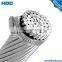 ASTM B232 acsr steel core wire cable acsr dog rabbit moose conductor price list acsr steel wire