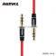 Remax RL-L100 1M  Aux Stereo Wired Earphones 3.5mm Aux Audio Cable
