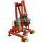 Portable small bore well drilling machine with lowest price, simple well drilling machine