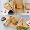 Fully Automatic double unwinders high output burger greaseproof paper sheet cutting machine